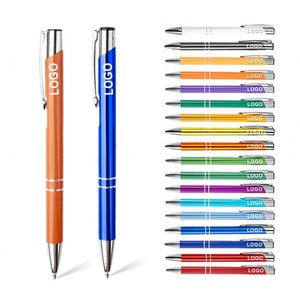 Recycled Click Eco Friendly Pens With High Quality Personalized Promotional Metal Custom Logo <b>Ball</b> Point Ballpoint Gift - Product Image 6