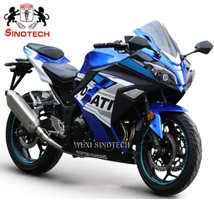 Sepeda Motor Bensin 250 Cc Air Cool Kick dan Elektrik Mulai Off Road Dirtbike Dewasa 4 Tak Sepeda Balap