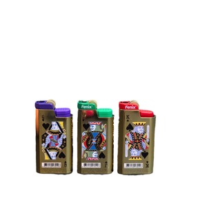 Encendedor de Butano Recargable de Diseño Novedoso y Moderno, Encendedor Cuadrado Grande de Aleación Metálica para Cigarrillos, Uso en Fiestas y Cocina - Product Image 1