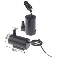 5-12V pompe à moteur sans balais à faible bruit 3l/min Micro pompe à eau Submersible