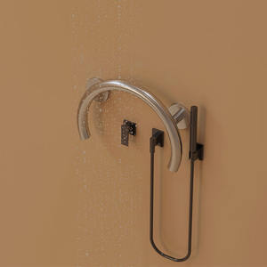 Main courante de salle de bain en acier inoxydable 304 au design moderne avec poignée de maintien coudée Barres de sécurité <span class=keywords><strong>pour</strong></span> <span class=keywords><strong>baignoire</strong></span> et douche - Product Image 2