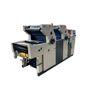 HT262II Printer Kartu Kualitas Foto Otomatis Kecepatan Tinggi Mini Offset Lithographic Flatbed untuk Pencetakan Tagihan/Kartu Harga Baru