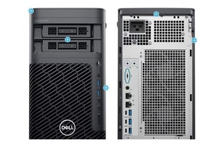Station de travail tour T5860 en promotion avec processeur W3-2423, 16 Go de RAM, 1 To SSD et alimentation 1350 W – Ordinateur 5860 - Product Image 5