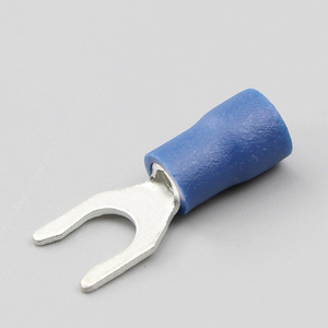 Đồng <span class=keywords><strong>Spade</strong></span> ngắt kết nối nhanh chóng uốn thiết bị đầu cuối PVC cách điện dây cáp điện kết nối bộ loại - Product Image 4