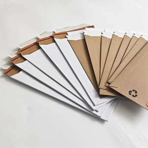 Biểu tượng tùy chỉnh in bảng cứng được hỗ trợ phong bì không uốn cong cứng nhắc cứng bưu phẩm vận chuyển túi kraft nâu tông vận chuyển túi - Product Image 5