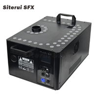 Machine à fumée de scène SITERUI SFX pour théâtre, festival, célébration, effet de fumée intense, double pompe, double chauffage, 3000W, écran LCD, DMX 512, réservoir de 5L