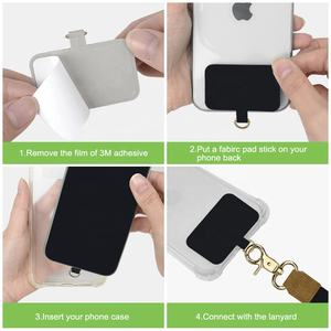 Collier anti-déformation pour téléphone, <span class=keywords><strong>corde</strong></span> en Nylon colorée, pour iPhone 11/11 pro/11 pro max/XS - Product Image 3