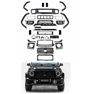 Kit de carrocería delantera para W464 G550 G500 a W465 <span class=keywords><strong>G63</strong></span> Style 2025 Look para <span class=keywords><strong>Mercedes</strong></span> <span class=keywords><strong>Clase</strong></span> G <span class=keywords><strong>G63</strong></span> 2018 - 2024 para pieza de automóvil clásica - Product Image 1