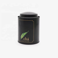 Vente en gros Emballage de thé hermétique cylindrique personnalisé Contenants d'emballage de poudre Matcha de qualité alimentaire Boîtes de conserve en métal en fer blanc