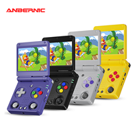 Anbernic RG 34XXSP Rétro Jeux Vidéo Système Linux 64-bit 3.4 "IPS 64GB Console Portable Console Portable Support 5000 Jeux