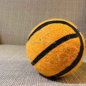 2025 Cao Cấp Pet Chew Đồ Chơi Thiết Lập Chất Lượng Cao Con Chó Chơi Bóng Tennis Bóng Tiếng Cót Thiết Kế Mới Lạ Răng Làm Sạch Len Nylon Cao Su - Product Image 6