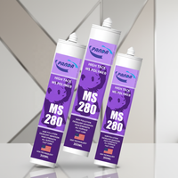 Scellant super résistant à haute adhérence blanc/noir 300 ml, fabrication OEM en Chine, fixe tout