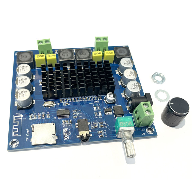 XH-A314 Dual Channel 2*100W Digital Amplifier Board TPA3116 TPA3116D2 for Bluetooth 5.0 Audio Amplifier Module