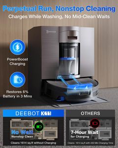 High-Suction EcoVacs X11 OMNICYCLONE 19500Pa Robot Vacuum & Mop – Auto-Empty, Smart Mapping, Ideal for Home & Hotel. - Product Image 3