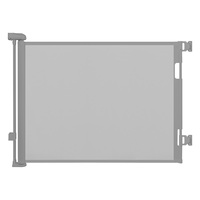 Barrière de sécurité rétractable pour bébé pour les escaliers, les portes, les couloirs, l'intérieur et l'extérieur, protection rétractable en maille de sécurité pour bébé