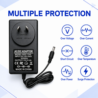 Adaptateur secteur AC/DC 12V 4A avec prise AU, chargeur mural 48W 5.5x2.5mm pour commutateur réseau et bureau électrique