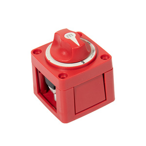 Interrupteur de batterie en plastique rouge pour bateau, camping-car, yacht, déconnexion de l'alimentation, déconnecteur basse tension - Product Image 1