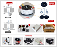 Transformador Toroidal de Alto Rendimiento, Transformador de Potencia Toroidal para Equipos de Audio, Venta Directa de Fábrica de Núcleos de Transformadores Toroidales