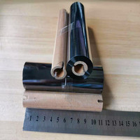 Cinta de Resina Lavable para Impresora de Etiquetas, 110 x 300, Color Personalizado, Cinta de Transferencia Térmica Lavable