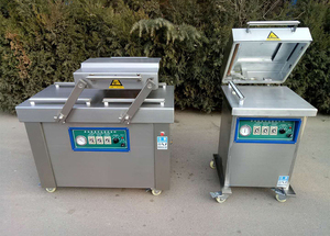 Máquina Selladora al Vacío Envasadora Industrial Automática DVP400 para Empaque de <span class=keywords><strong>Carne</strong></span> de Pollo y Alimentos - Product Image 6