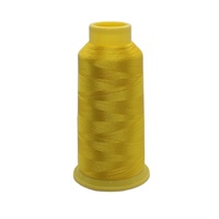 Hilo de Bordar Teñido de Alta Tenacidad, 100% Poliéster, 5000 Yardas, 120D/2, Hilo de Coser Industrial para Máquina de Bordar