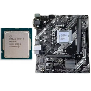 Placa Base para Computadora de Escritorio LGA1200 para ASUS H410M-F/<span class=keywords><strong>K</strong></span>/V3, Compatible con I3-10100, I5-<span class=keywords><strong>10400</strong></span>, I7-10700, Soporte para la 10ª Generación con Kit de CPU - Product Image 2