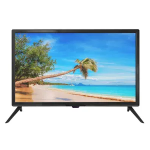 China tamaño pequeño 22 24 27 "TV Envío listo en stock televisión solar TV LED y LCD para hotel