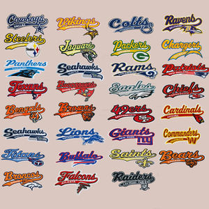 איכות nfl ספורט ברזל-על ידידותי לסביבה רקומה בד מדבקות כותנה מדבקות כדור - Product Image 6