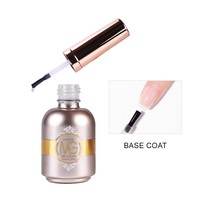 Ensemble de base et de finition transparents sans HEMA et sans acide, avec logo personnalisé et marque privée, pour salon de manucure professionnel