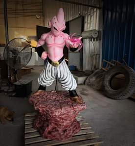 Escultura de <span class=keywords><strong>Majin</strong></span> <span class=keywords><strong>Buu</strong></span> de Tamaño Real 1/1, Estatua de Resina de Dragon <span class=keywords><strong>Ball</strong></span> <span class=keywords><strong>Z</strong></span>, Decoración para Lugares de Entretenimiento, Disponible para OEM - Product Image 3
