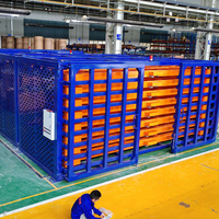 Étagères industrielles de protection antirouille de corrosion pour l'automation augmentée Smart Electric 6 supports en métal pour l'entrepôt industriel