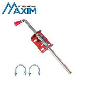 Ancre de poteau de clôture pour bétail, boulon de fixation en acier galvanisé de 17 pouces, verrou de sécurité en métal lourd pour <span class=keywords><strong>portail</strong></span> tubulaire - Product Image 3