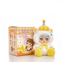 Poupée en peluche personnalisée OEM avec visage en vinyle, figurine mignonne d'anime et de film, porte-clés, jouet boîte mystère, monstres rembourrés en coton PP, 31-50 cm pour garçons et filles