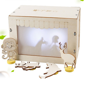 Teatro de Sombras de Madera para Experimentos Científicos, Proyecto de Ciencia DIY, Manualidades para Niños de 0 a 3 Meses, Ensamblaje <span class=keywords><strong>Creativo</strong></span>, Unisex - Product Image 6