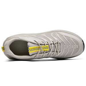 OEM Men's Knitted Running Shoes Light Weight <b>Cushion</b> Sneakers Custom Logo - Product Image 4