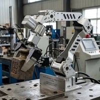 Bras robotique industriel 6 axes Ivslan ASL-608IRON, intelligence embarquée, module de servomoteur 24V pour développement secondaire ROS2, fabriqué en Chine
