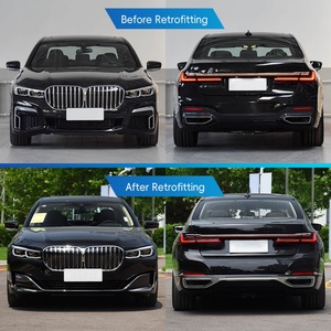 Kit de Carrocería de Lujo para Modificación de Automóviles G12 2019-2022, Parachoques Delantero y Trasero, Rejilla, Tira Reflectante, Apto para la Serie 7 - Product Image 2