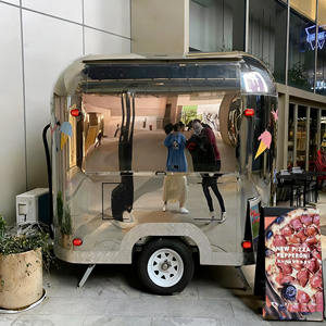 Nouvelle conception, couleur personnalisable, remorque de concession en aluminium, camion de nourriture entièrement équipé, cuisine en acier inoxydable, configuration de restauration rapide - Product Image 3