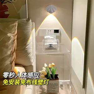 뜨거운 판매자 스마트 홈 조명 침실 장식 새벽 센서 플러그 인 자동 적합한 미니 Led 야간 조명