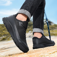 Chaussures de course montantes sportives pour hommes en gros – Confortables, résistantes à l'usure, baskets d'extérieur antidérapantes et imperméables pour la randonnée