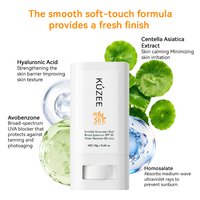 Échantillon gratuit : Stick solaire à la Centella Asiatica, Squalane et Vitamine E – Antioxydant, Apaisant, Hydratant, Prévention des rougeurs après soleil, Protection contre les dommages solaires