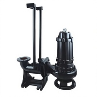 Pompe submersible à accouplement automatique pour eaux usées, Pompe submersible à accouplement automatique, Pompes industrielles pour eaux usées, Kit d'accouplement automatique