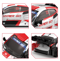 Voiture RC MJX Hyper Go 43308 1/43 20km/h 4x4 4WD RTR Mini Rally RC Drift Car Jouet Télécommandé pour Enfants Officiellement Licencié Cadeau