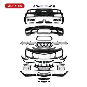 Kit de carrosserie de haute qualité pour <span class=keywords><strong>Chevrolet</strong></span> <span class=keywords><strong>Corvette</strong></span> C8 mise à niveau vers le Style Z06 avec pare-chocs avant arrière lèvre avant diffuseur arrière garde-boue - Product Image 6