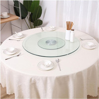 Gehärtetes Glas drehbar Lazy Susan/Kuchen platte/Plattenspieler