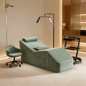 현대식 압축 속눈썹 침대, 살롱 가구 스파 뷰티 매트리스, 페이셜 침대, 뷰티 살롱 고급 속눈썹 침대 - Product Image 5