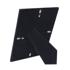 Marco de fotos de metal plateado de 200x250 mm, diseño elegante para exhibición en el hogar u oficina - Product Image 3