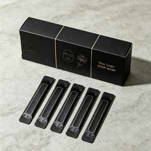 FX Foil Stamping Facial <b>Care</b> <b>Package</b> Combining Paper Box Structure and Flexible Strip Bags for Modern Skincare Products - Product Image 4