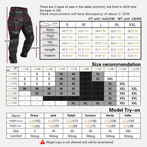 Idogear G3 người đàn ông của chiến thuật vận chuyển hàng hóa Quần nâng cấp với 10 túi rip-Stop Camo Thiết kế dệt vải phiên bản lên - Product Image 6