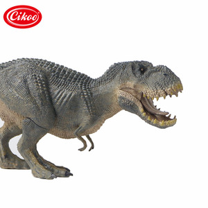 <span class=keywords><strong>Jouet</strong></span> réaliste dinosaure tyrannosaure rex, grand modèle 37 cm, non toxique, sans BPA, en PVC résistant aux chocs, peint à la main, texture de peau 3D - Product Image 5